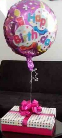 Presentación de desayuno para cumpleaños 